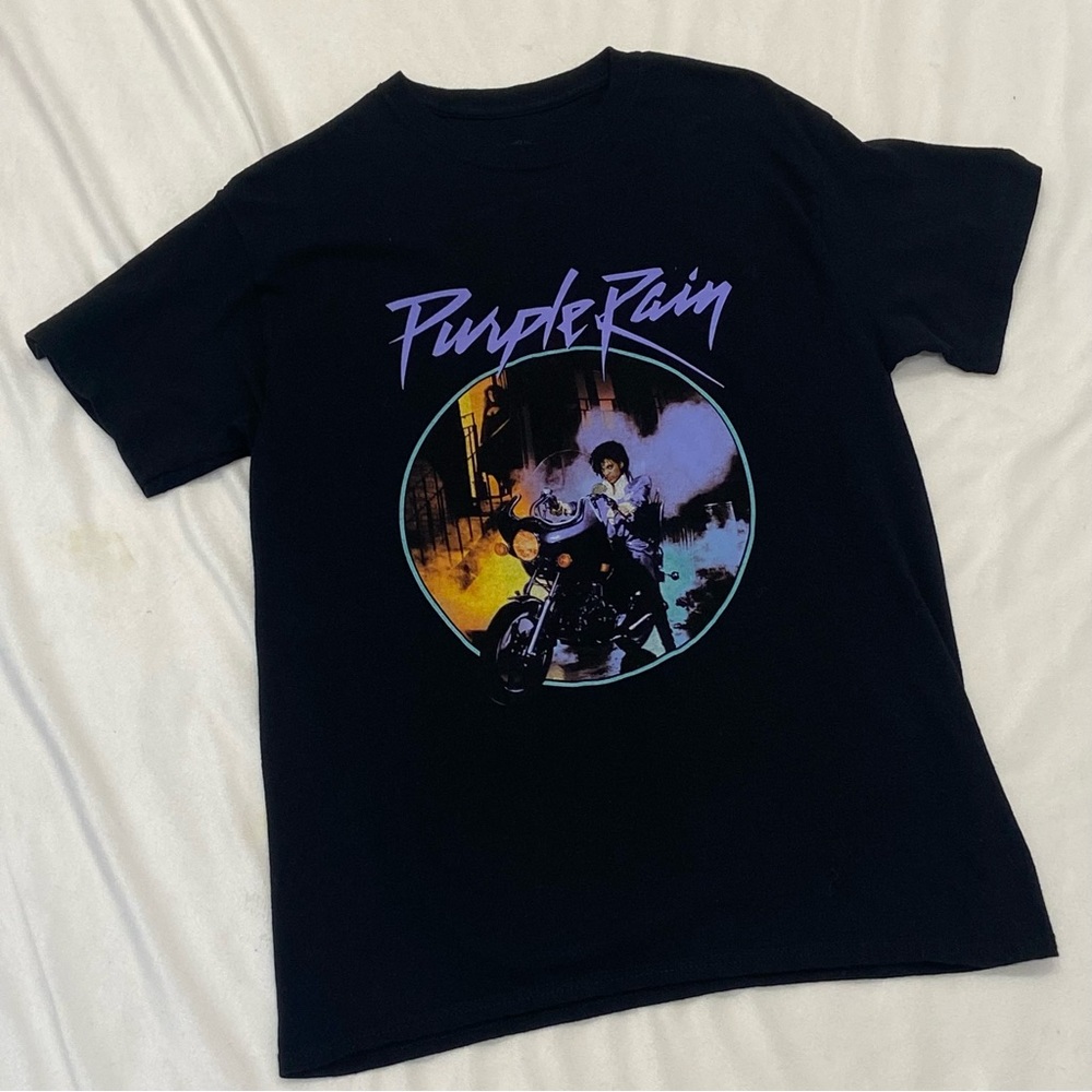 Purple Rain Prince Graphic Tee